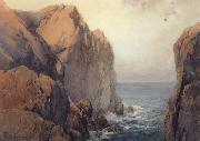 unknow artist Northern California Coast oil painting reproduction